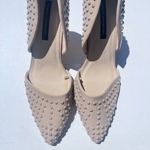 Nude French Connection Heels size 11